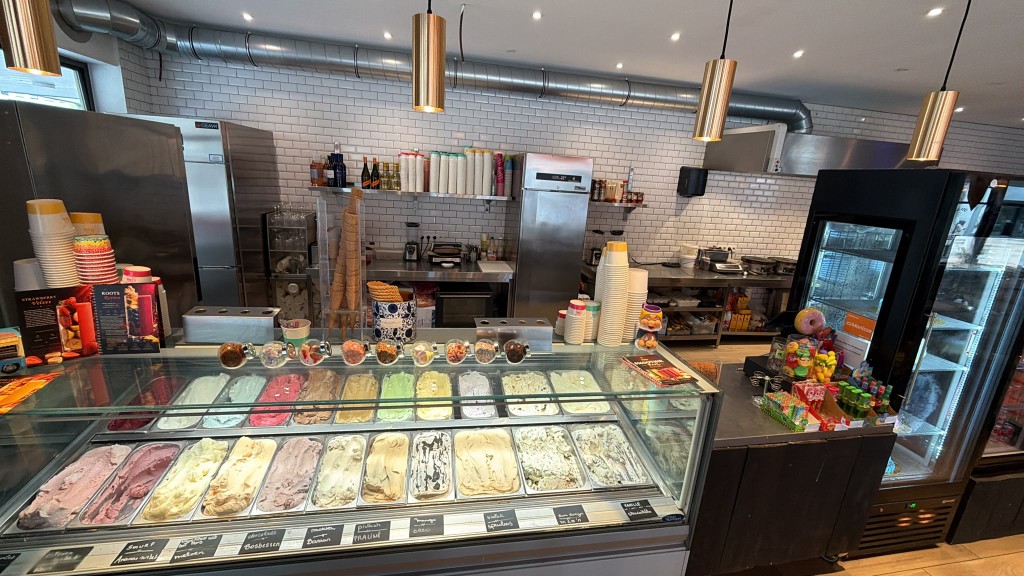De ijstoog met ambachtelijk gelato in onze zaak